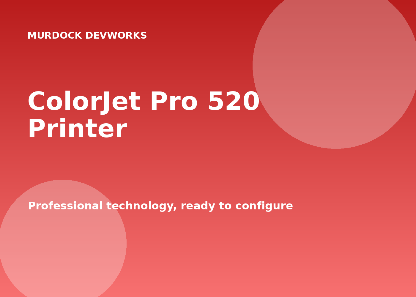 ColorJet Pro 520 Printer