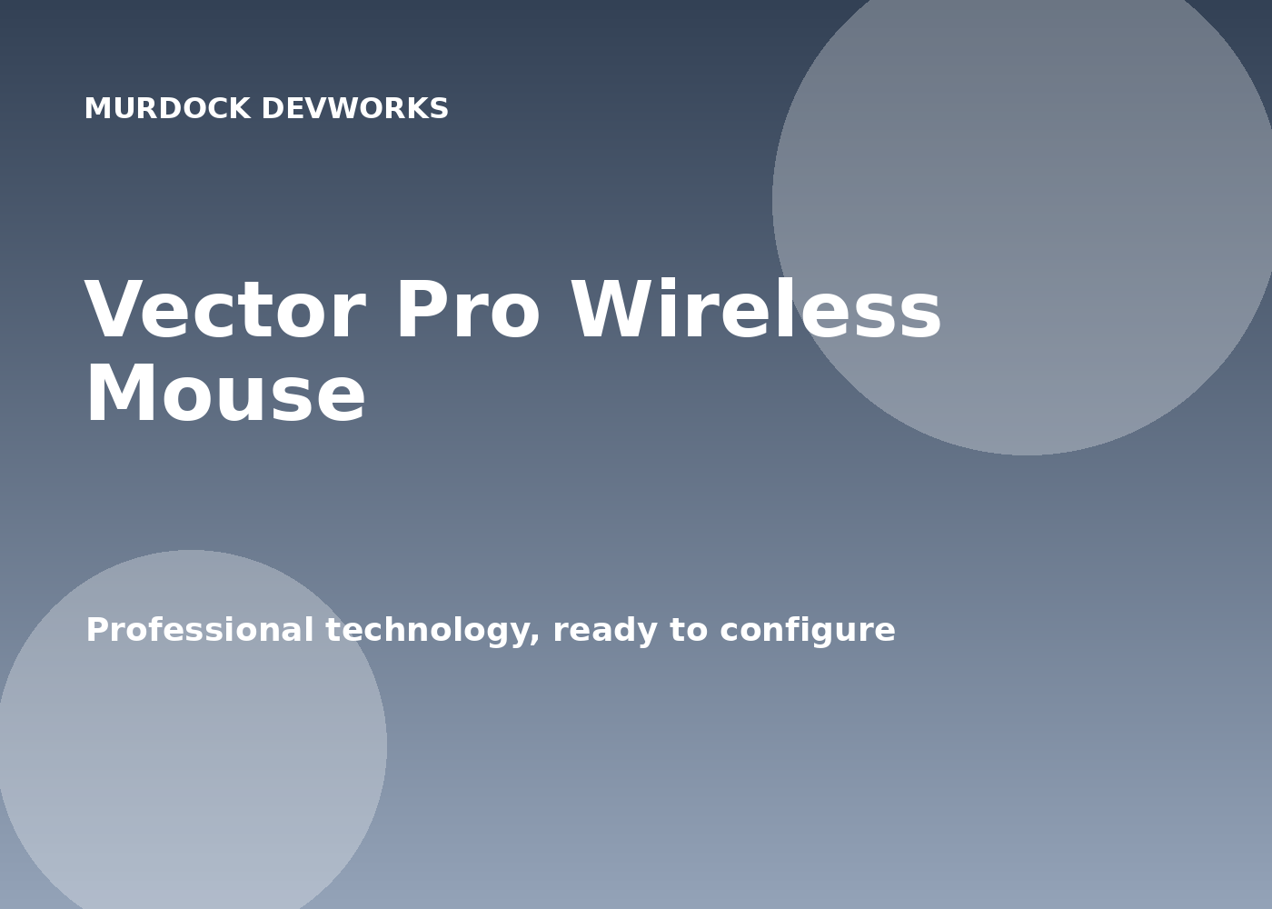 Vector Pro Wireless Mouse